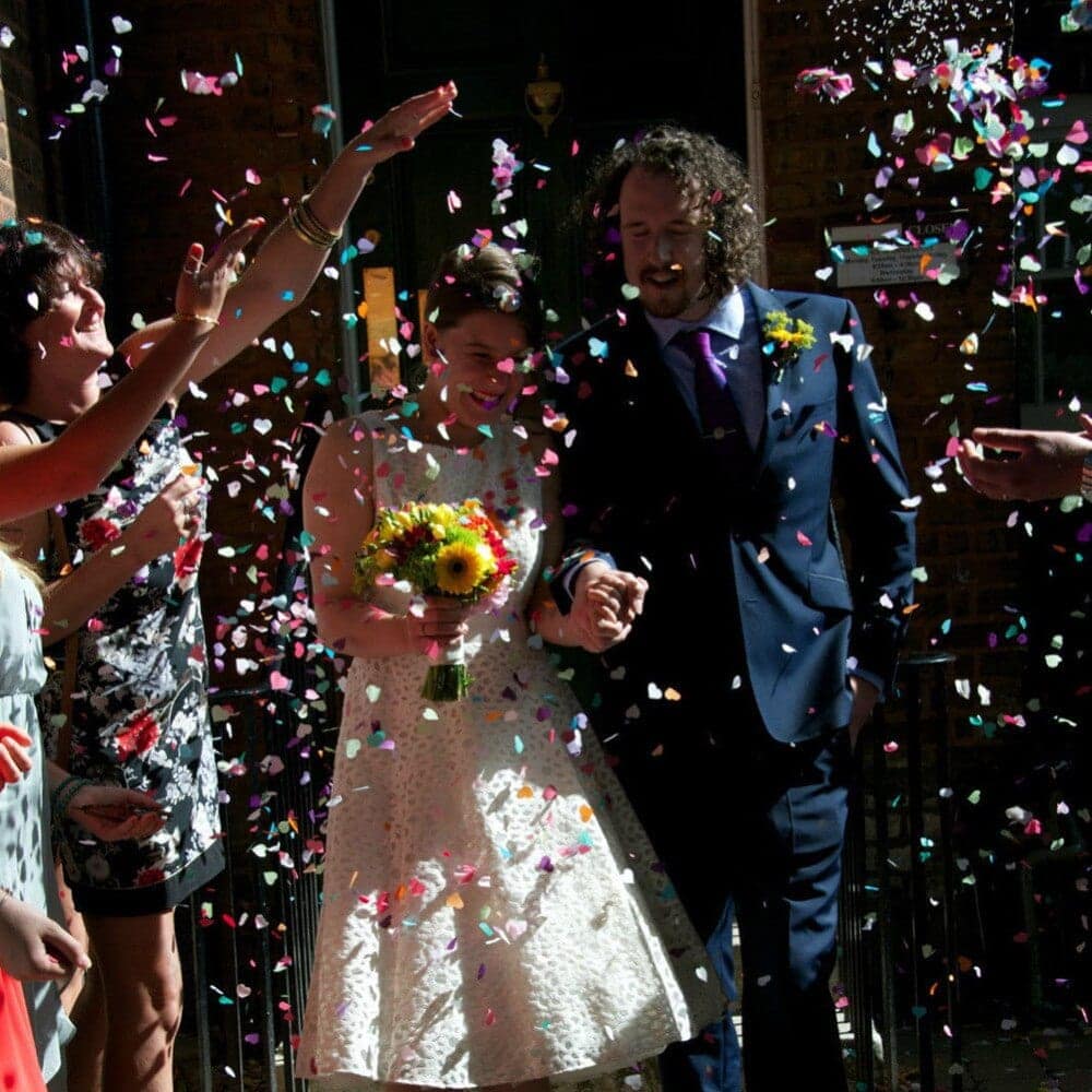 30g Per Bag 1 inch(2.5cm) Bright Colors Mixed Round Tissue Paper Confetti Wedding Party Table Decorations - Image 3