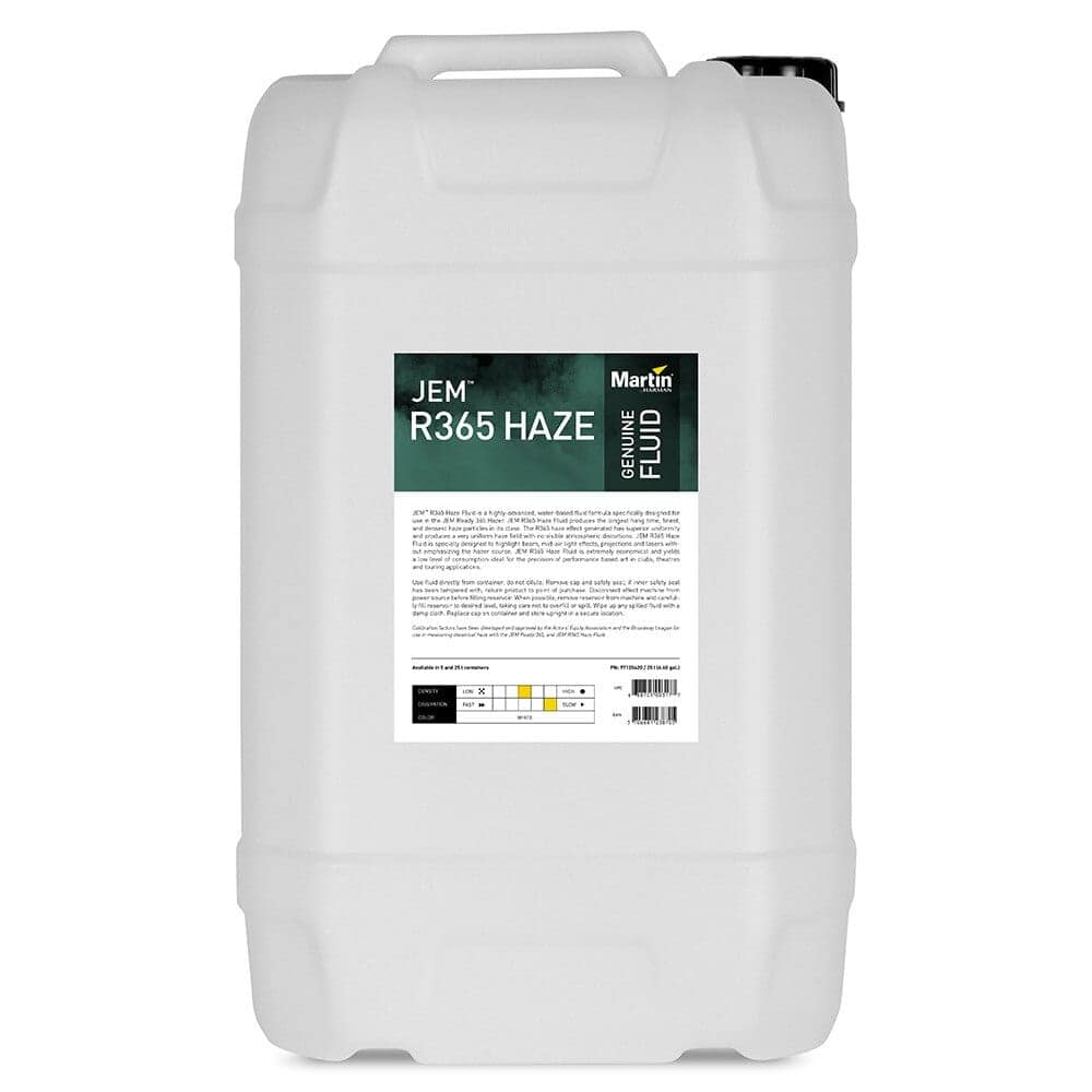 JEM R365 Haze Fluid, 25 l P/N 97120420 - Image 2