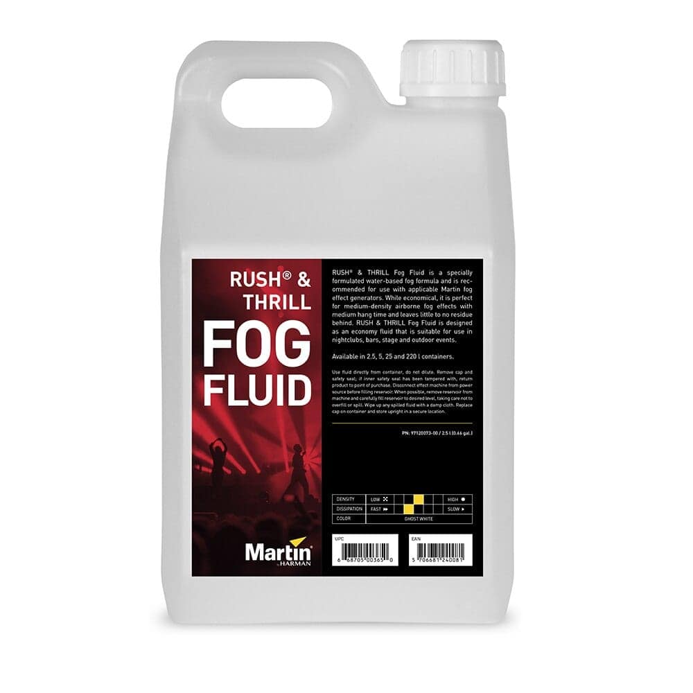 RUSH & THRILL Fog  Fluid, 4x 2.5 l P/N 97120073 - Image 2