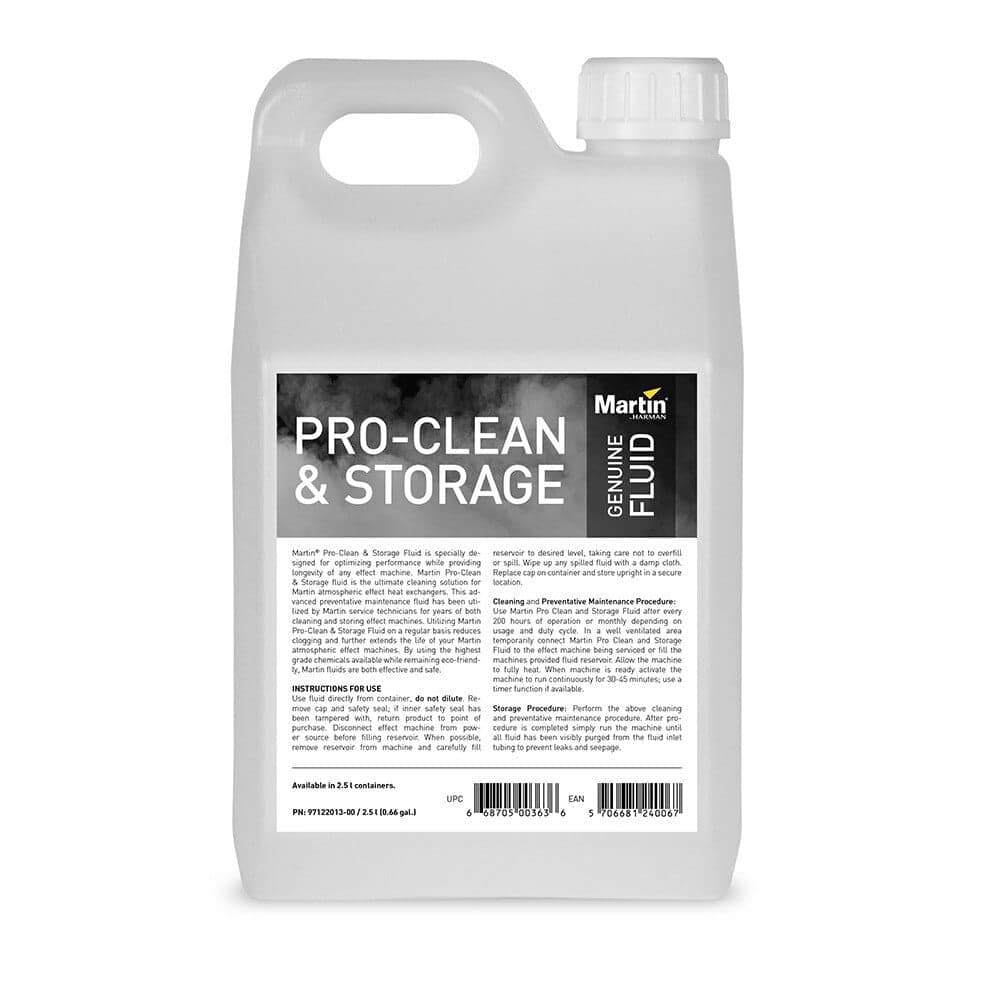 Martin Pro-Clean and Storage Fluid, 4 x 2.5 l P/N 97122013 - Image 2
