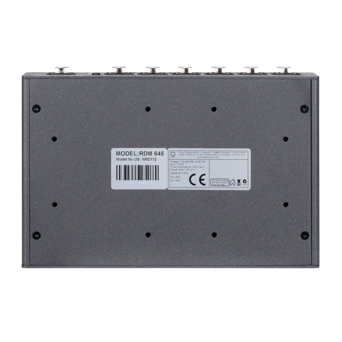 RDM Splitter 1x6 RJ45 1/2 Rack / NRD112 - Image 3