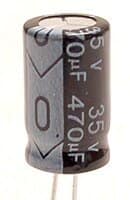 Design Wash LED Pro - 35V 470Uf Capacitor  Z-35V-470UF