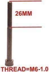 Design Par 575D - Rear Lamp Cover Bolt  M6X65