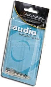 MALE 1/4" TO FEMALE RCA ADAPTE