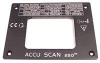Accu Scan 250 - Soi Top Display Cover  Z-TB2K-27