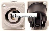 Cuepix Batten - White Female Receptacle  ESD0008-W