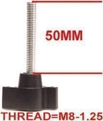 Revo I - 50Mm M8-1.25 Locking Pole Knob Z-3026013023