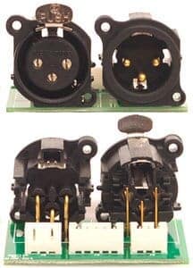F-1 - B06721A 3Pin XLR PCB  DMX3P00AB