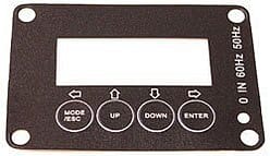 Accu Scan 250 - New Style Display Cover  Z-ACCUS250-DC-NS