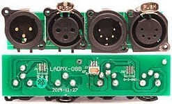 Sixpar 300 - LaDMX-08D XLR PCB  8010027703