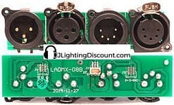 Sixpar 200 - LaDMX-08D XLR PCB  8010027703