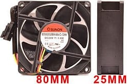 Satura Profile - 24V 1.9W Fan  60416020151