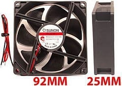 Design Spot 250 Pro - 24V Dc Medium Head Fan  KDE2409PTV1