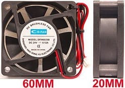 Dw Chorus 24 - 24VDC 0.12A Fan  5010000006