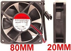 Platinum Beam 5R Pro - 24VDC 1.4W Fan  Z-KD2408PKB1-2W