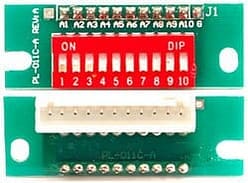 Sdc12 - Pl-011Ca Dip Switch PCB  10586