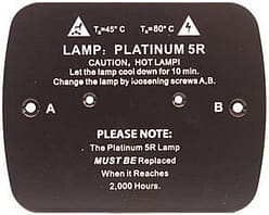 Platinum Beam 5R Pro - Back Cover  Z-50101013914BH0