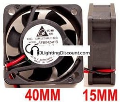 Platinum Spot 5R Pro - 24VDC 0.12A Fan  60416020042