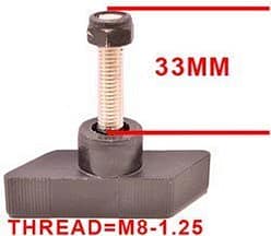 ZCL Bar Z300 Ip - Bracket Knob Washer  7020600103