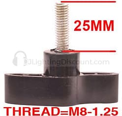 M8-25MM BRACKET KNOB FOR SIXPAR SERIES - 7020600004