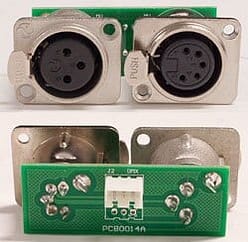 EwDMXr - XLR PCB  PCB0014A-A00