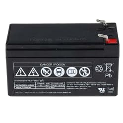 Alternative view of Battery 12V 1.2Ah rechargeable 05802001