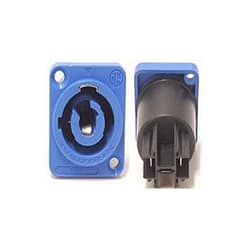 Colour Pendant - Blue Female Receptacle  ESD0008-B