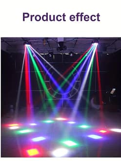 Alternative view of LED Spider Moving Head 8×10W RGBW- DJ AIK