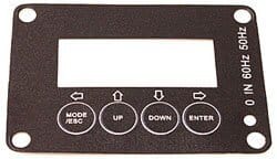 Accu Scan 250 - New Style Display Cover  Z-ACCUS250-DC-NS