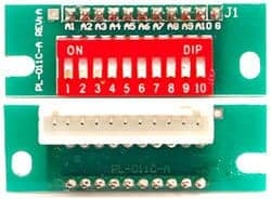 Sdc12 - Pl-011Ca Dip Switch PCB  10586