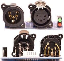RDMX6S - E18-002-0373 DMX PCB  A80-002-0373