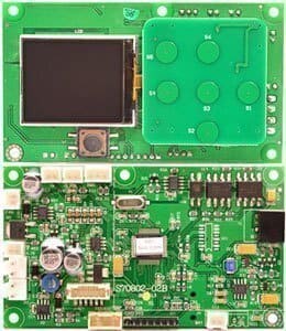 Fuze Wash Z350 - Display PCB  8010100699 /  8060000793V218