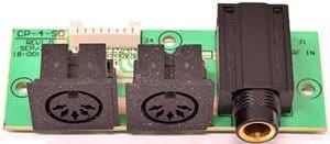 Cyber Pack - Midi In/Thru PCB  Z-CYB-MIDI