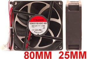 Elar Exquadpar Hp - 12VDC 1.4W Fan  110125