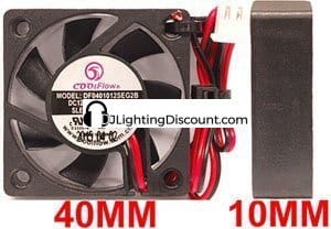 Galaxian 3D - 12VDC 1.2W Fan Z-110165