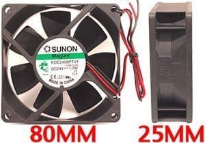 Accu Spot 575 - 24V 1.6W Cooling Fan Z-80412020026