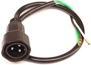 Level Q7 Ip - Male Power Connector  LEVELQ7IP-POWER-IN-WHIP