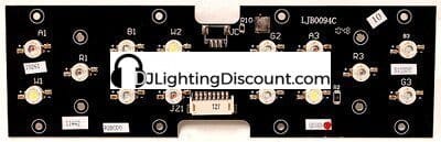 Dled Strip Rgbaw - Ljb0094C PCB  203011442