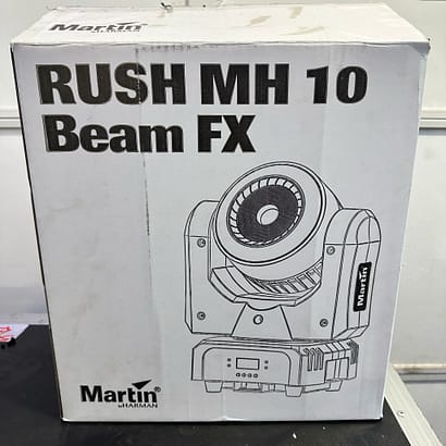 Martin Rush MH10 Beam FX RGBW LED Like New - Image 7