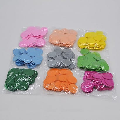 2.5cm 1000pcs Circle Shape Sprinkles Tissue Paper Confetti Boda Birthday Party Wedding Table Balloon Decoration Pinata Fillers - Image 4