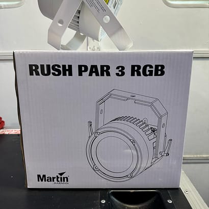 Martin Rush Par 3 RGB Wash White Housing - Image 6