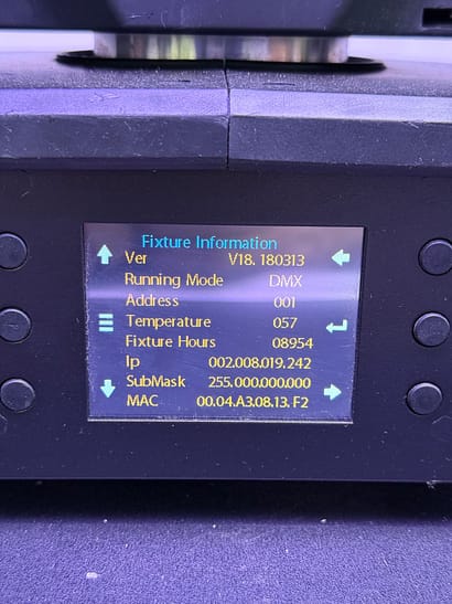 Used Chauvet Pro Maverick MK2 Wash LED - Image 9