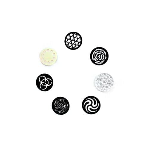 Gobo set 9 pieces X50NX50X55 LED Moving Spot PTH2040000235901