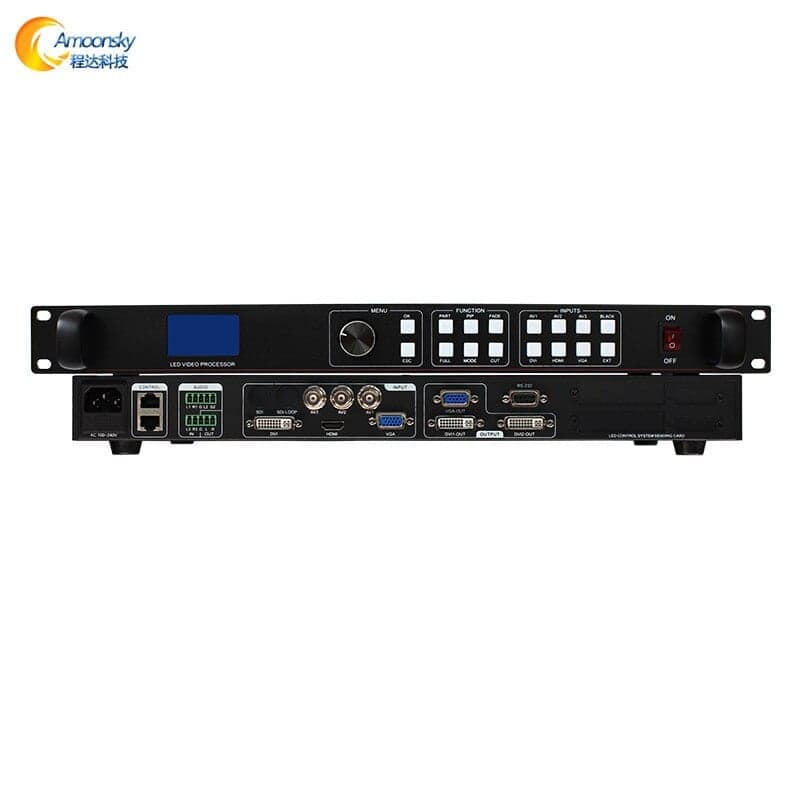 amoonsky lvp613 led function processor video scaler switcher led screen module with nova sending card msd300 - Image 3