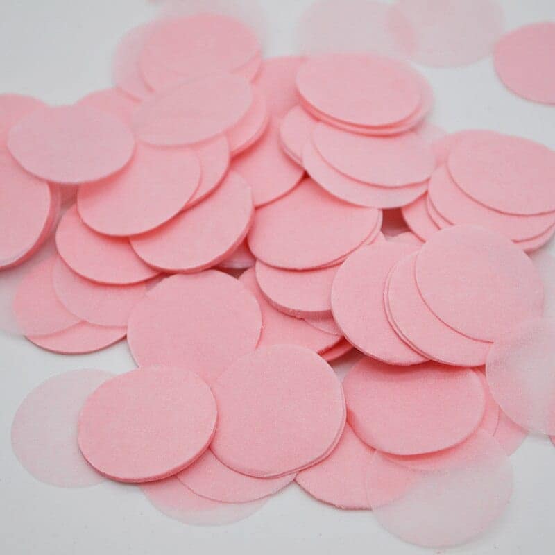 2.5cm 1000pcs Circle Shape Sprinkles Tissue Paper Confetti Boda Birthday Party Wedding Table Balloon Decoration Pinata Fillers - Image 3