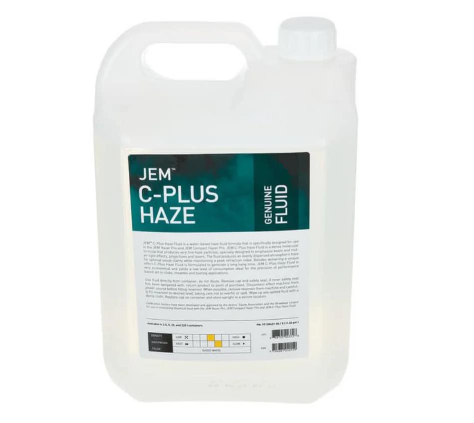 JEM C-Plus Haze Fluid, 4x 5 l P/N 97120421