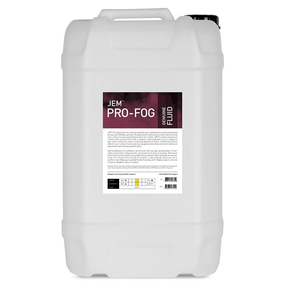 JEM Pro-Fog Fluid, 25 l P/N 97120923